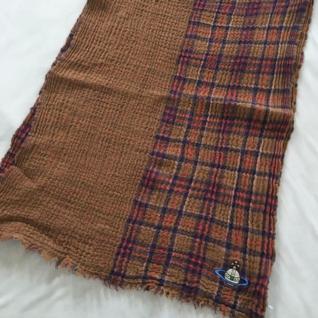 vivienne westwood オーヴ刺繍ストール
