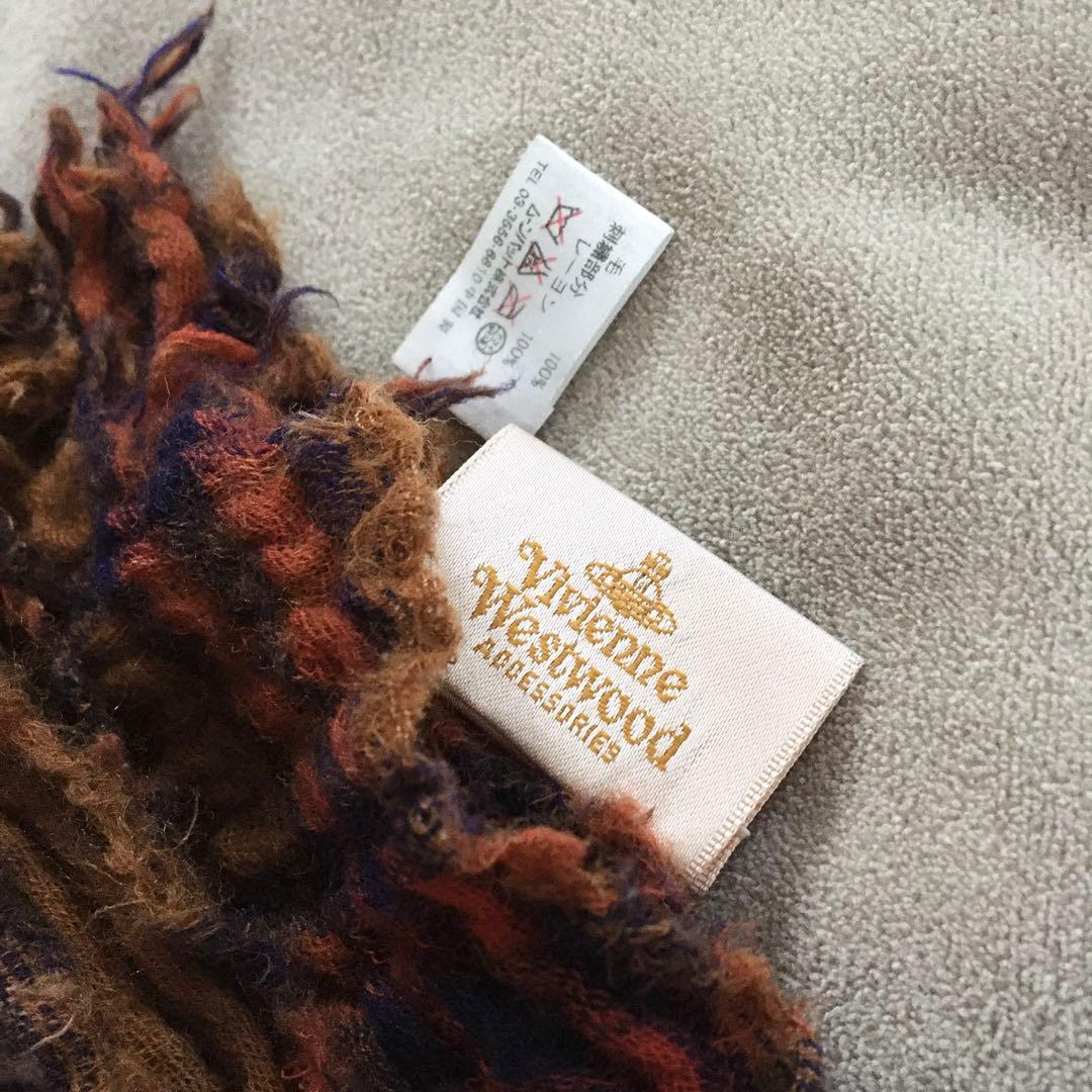 vivienne westwood オーヴ刺繍ストール