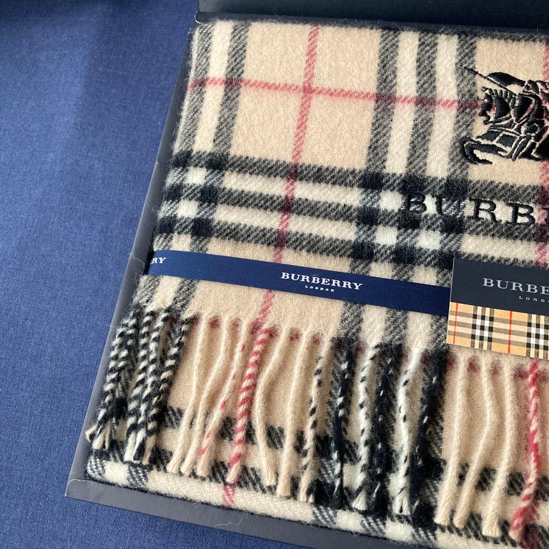 BURBERRY バーバリー ノバチェック ひざ掛け ウール100%