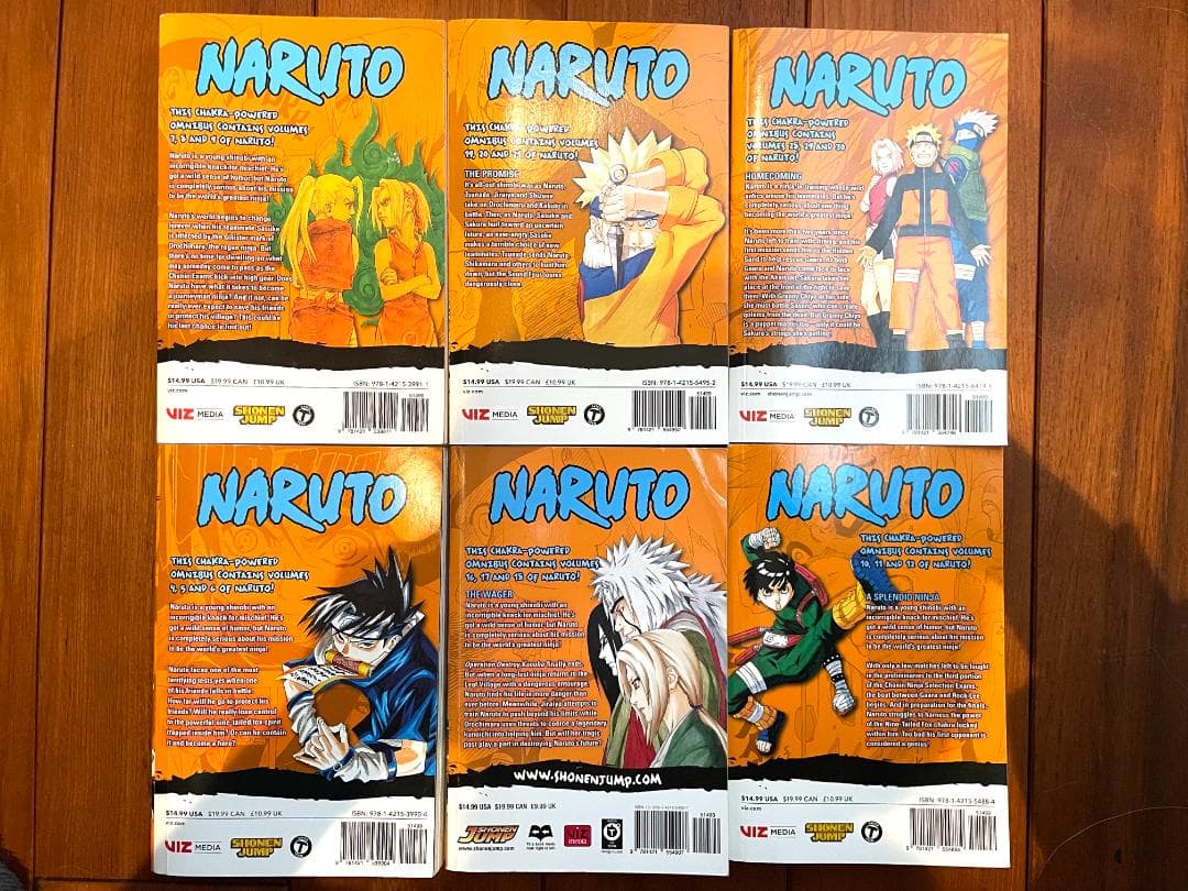 【Yasu】（NARUTO 3-in-1）6冊セット