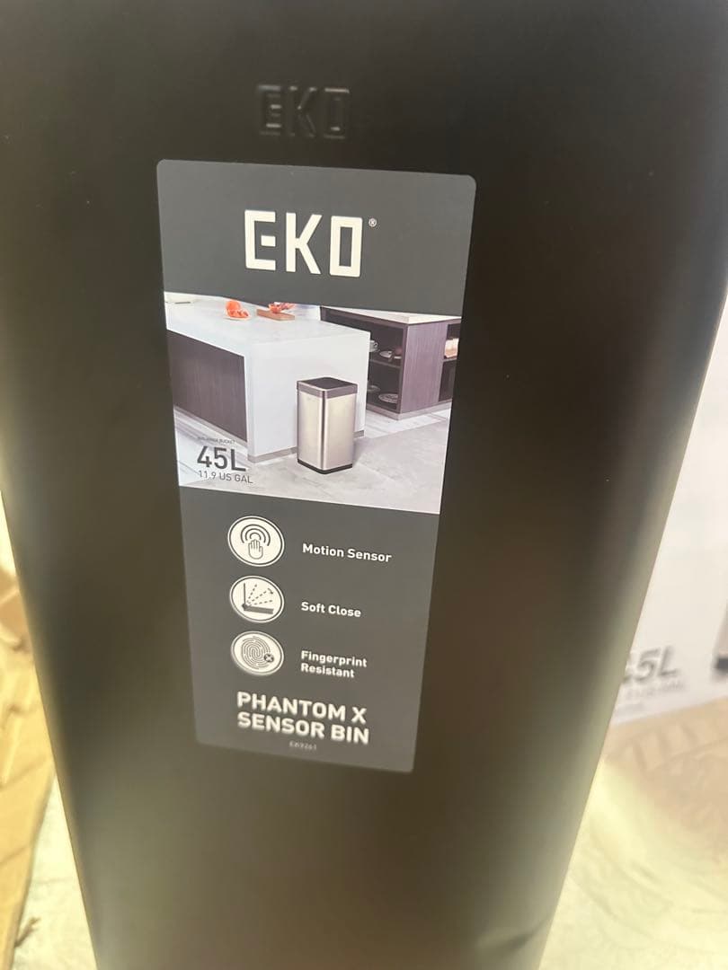 EKO ゴミ箱 45L 自動開閉　未使用　キズ凹みあり