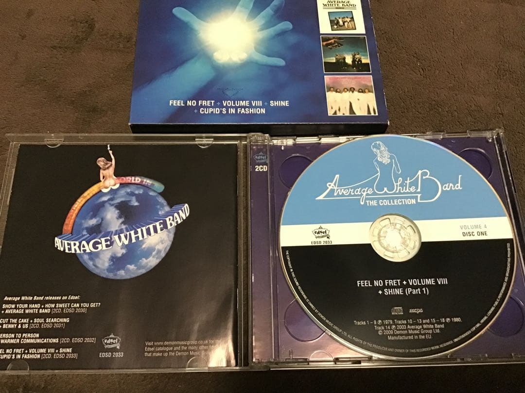 8CDセット❣️12タイトル収録‼️アヴェレイジ・ホワイト・バンド・コレクション