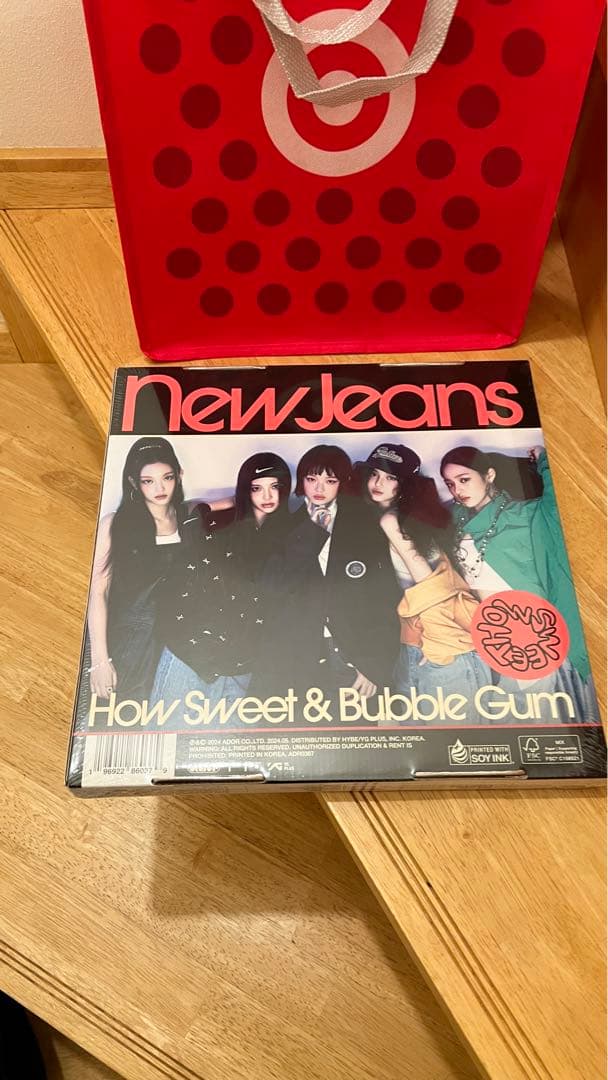 ターゲット限定 ポストカード付きNew Jeans How Sweet 未開封