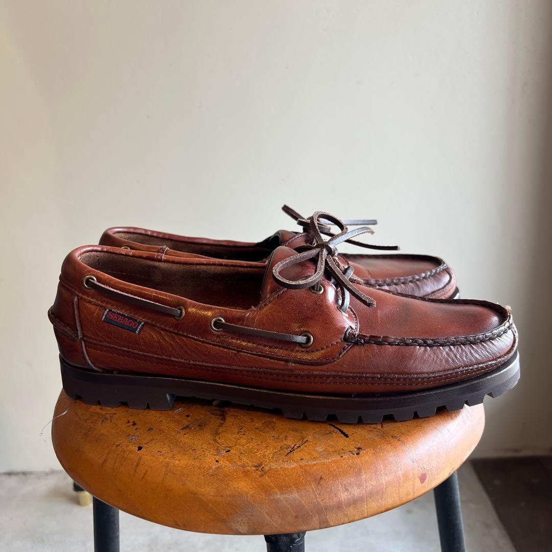 SEBAGO/セバゴ　デッキシューズ/モカシンシューズ 27cm ブラウン