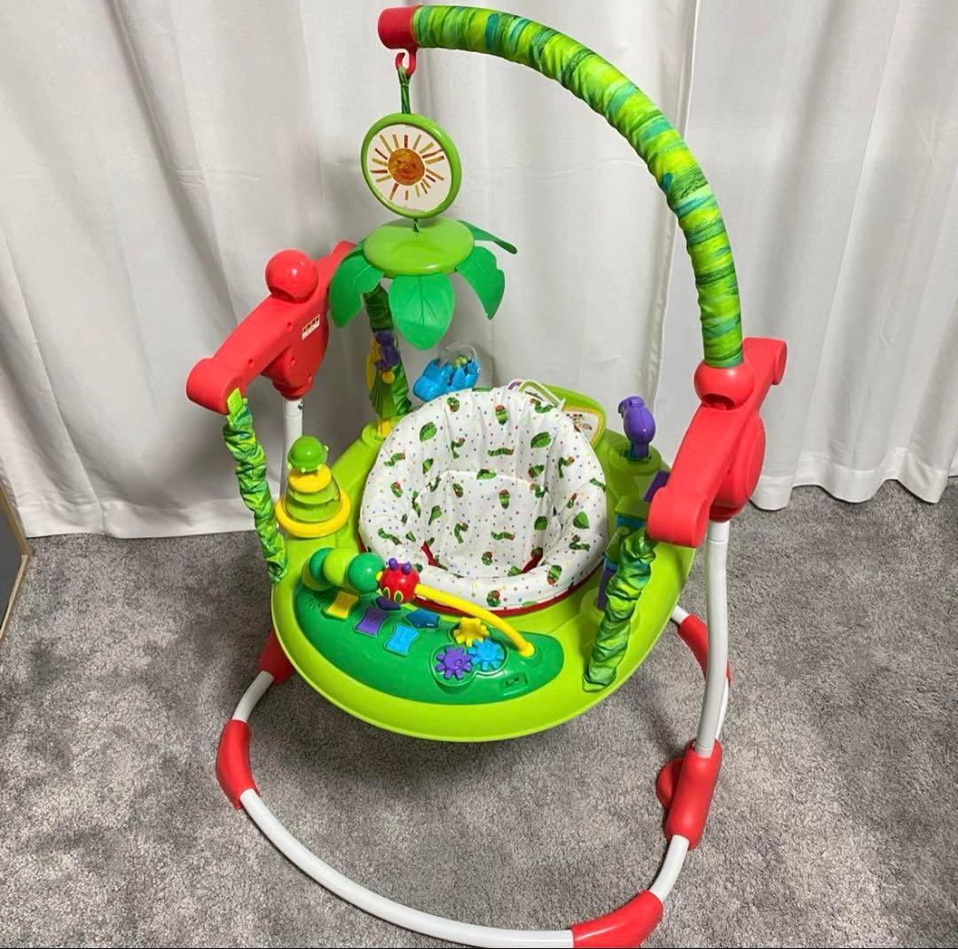 日本育児 はらぺこあおむし アクティビティジャンパー ジャンパルー