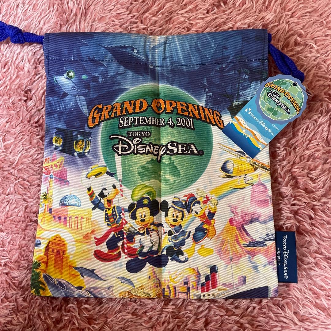 【レアタグ付き新品未使用非売品あり】東京ディズニーシーグランドオープン ポーチ他