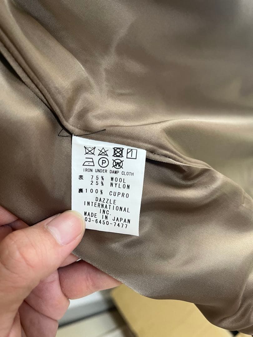 ジャケット・アウター Dry Bones Shawl Collar Duffle Jacket