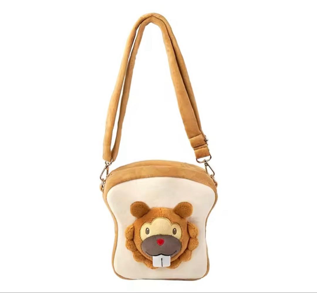 海外限定 ビッパ食パン ぬいぐるみ ショルダーバッグ 新品