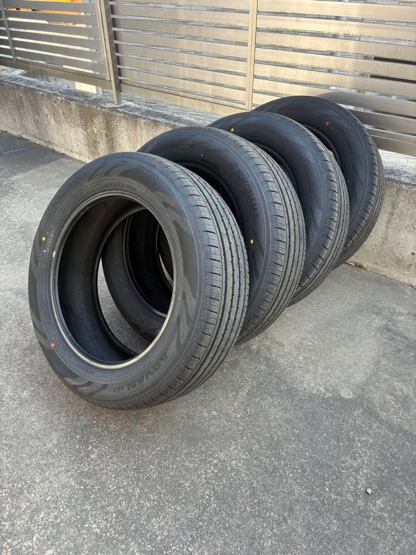 ヨコハマ　ADVAN V03 225/60R18 サマータイヤ 2本セット