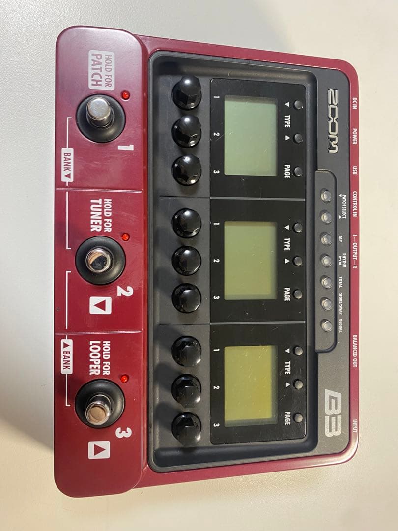 ZOOM ベース用エフェクト・アンプシミュレーター B3