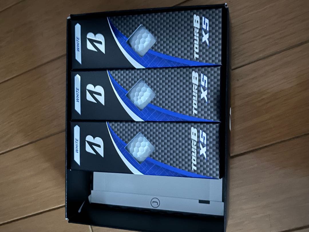 ブリヂストン TOUR B XS ホワイト 他新品24球