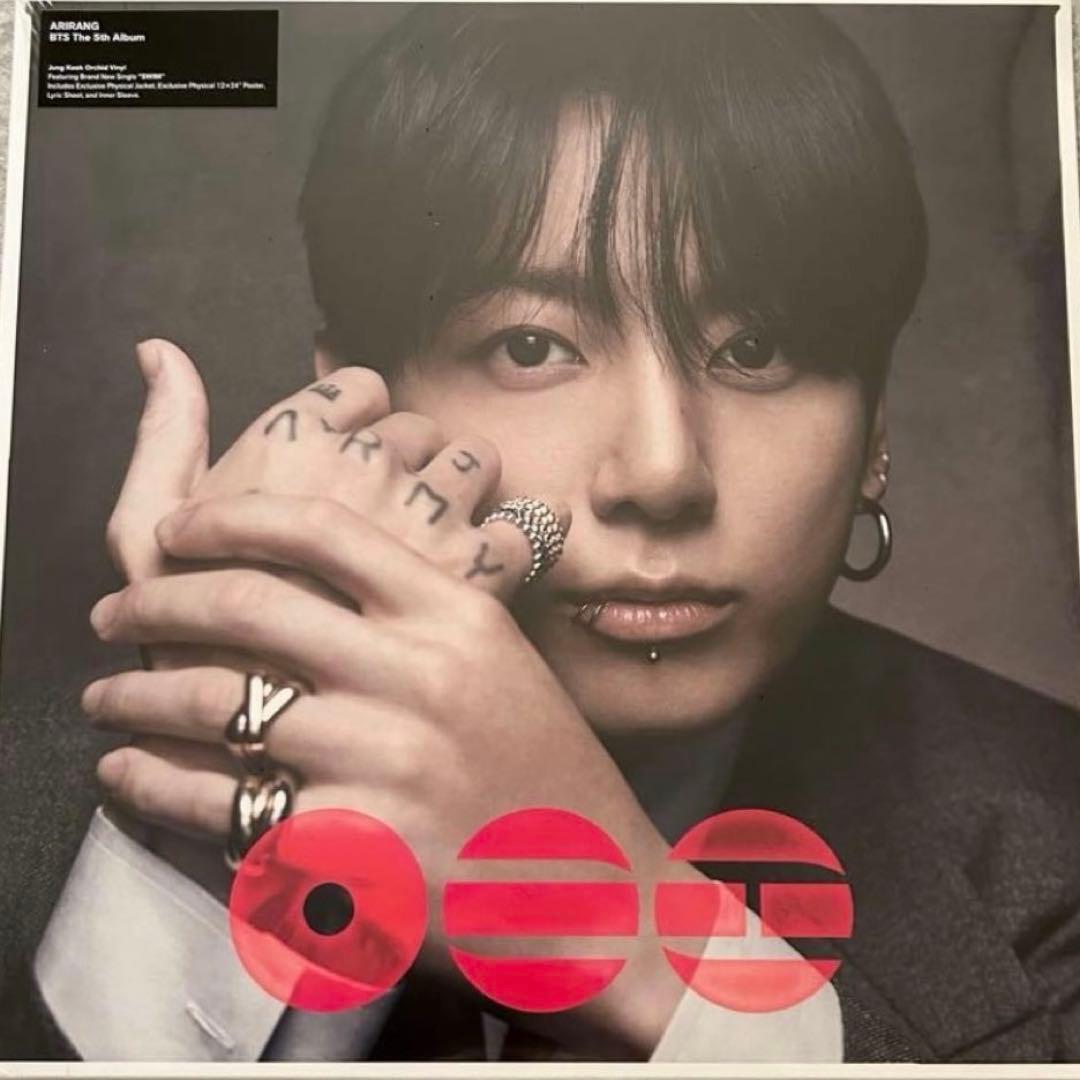 K-POP・アジア BTS 'ARIRANG' (JUNG KOOK ORCHID VINYL)