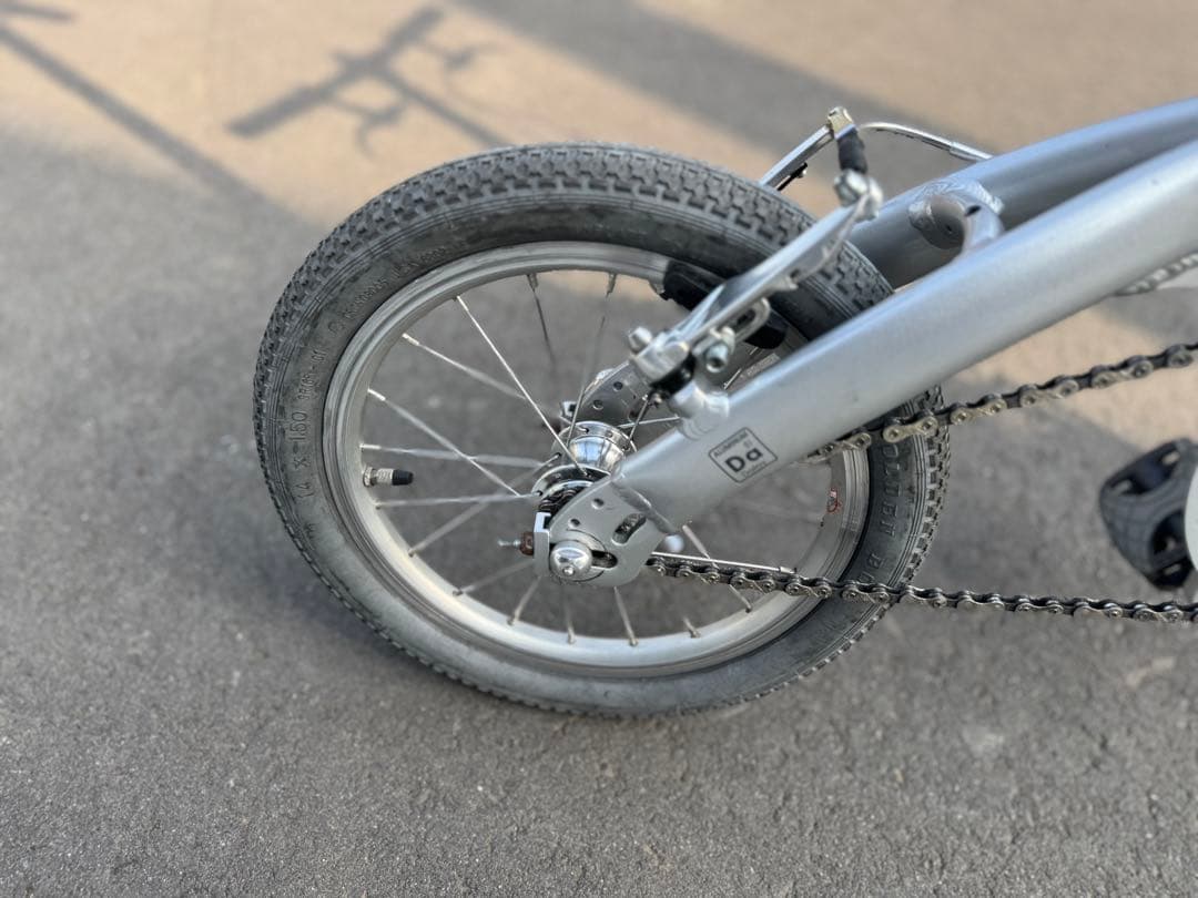 DAHON Dove Plus 折りたたみ自転車 軽量 シルバー 美品