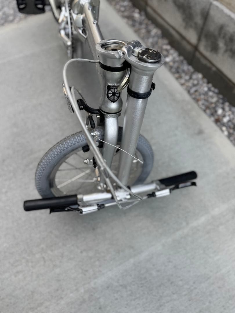 DAHON Dove Plus 折りたたみ自転車 軽量 シルバー 美品