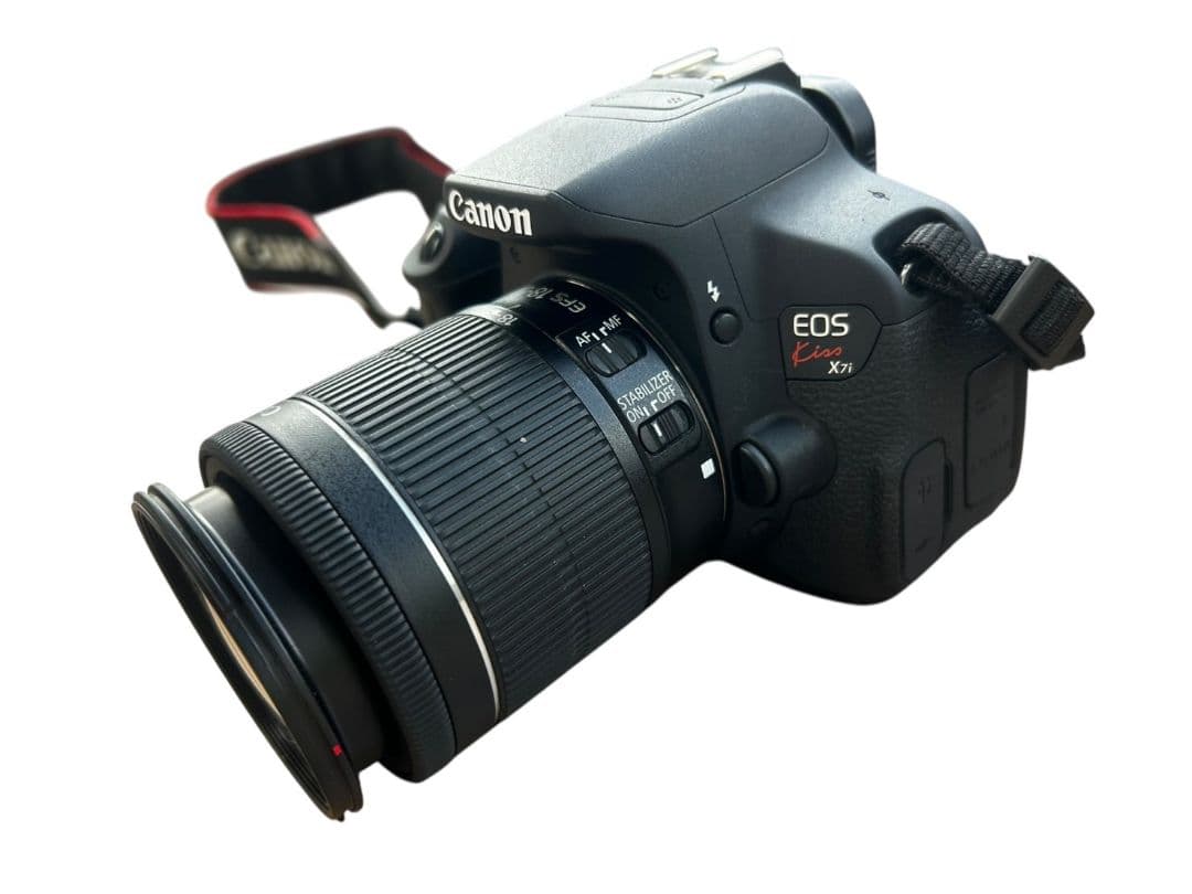 【動作品】Canon EOS Kiss X7i 本体とレンズセット #ys