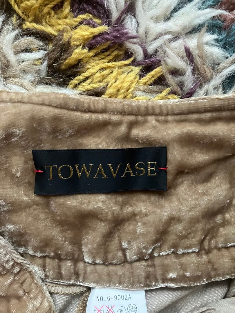 TOWAVASE シルクパンツ