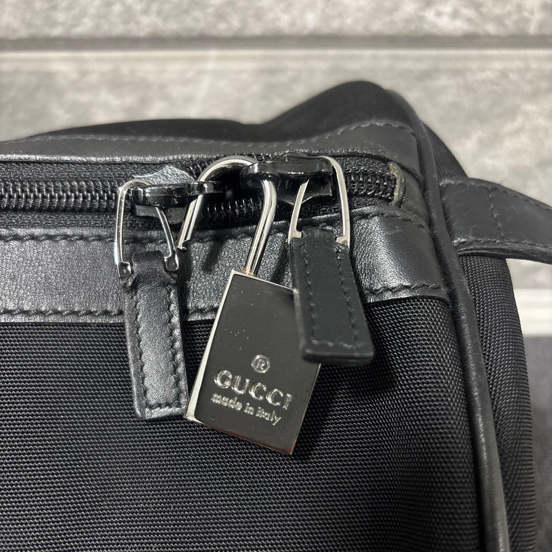 専用　GUCCI 鍵付き　ボストンバッグ