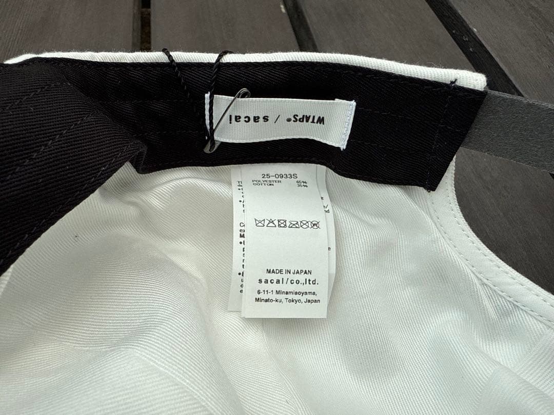 【新品未使用】sacai x WTAPS Cap