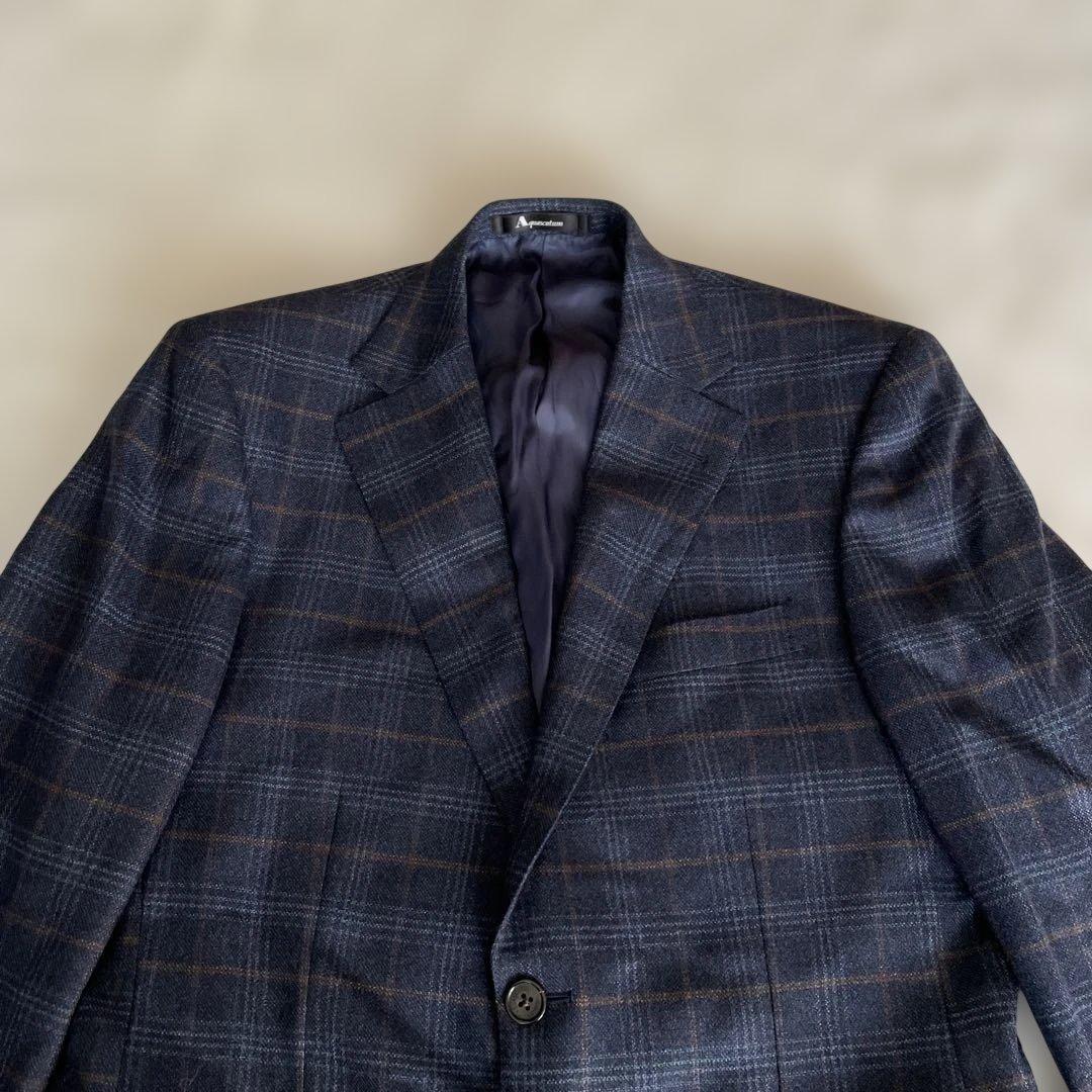 aquascutum 状態良好 ￼テーラードジャケット