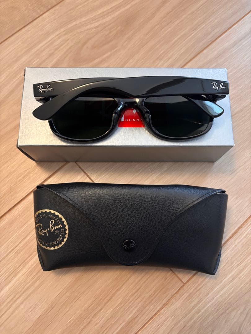 Ray-Ban ORB2132F ブラックサングラス　保証書付き