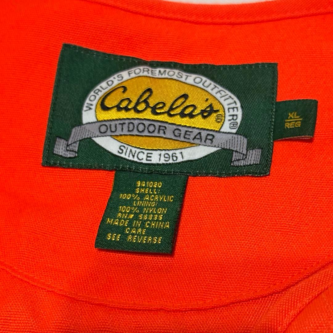 90s 00s Cabela's ハンティング ベスト XL カベラス
