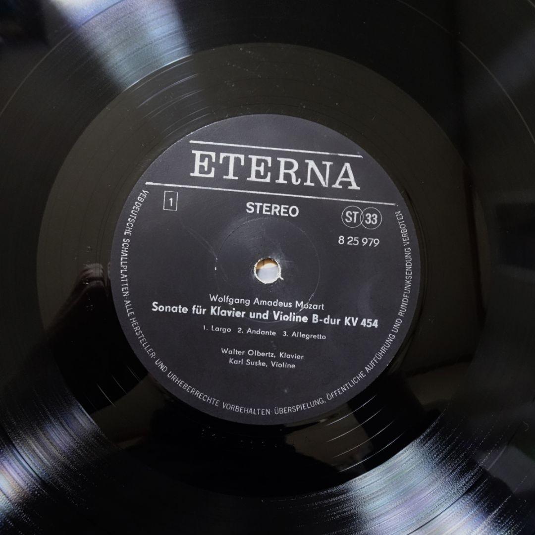 東独Eterna 825979　モーツァルト Vnソナタ K.454　ズスケ
