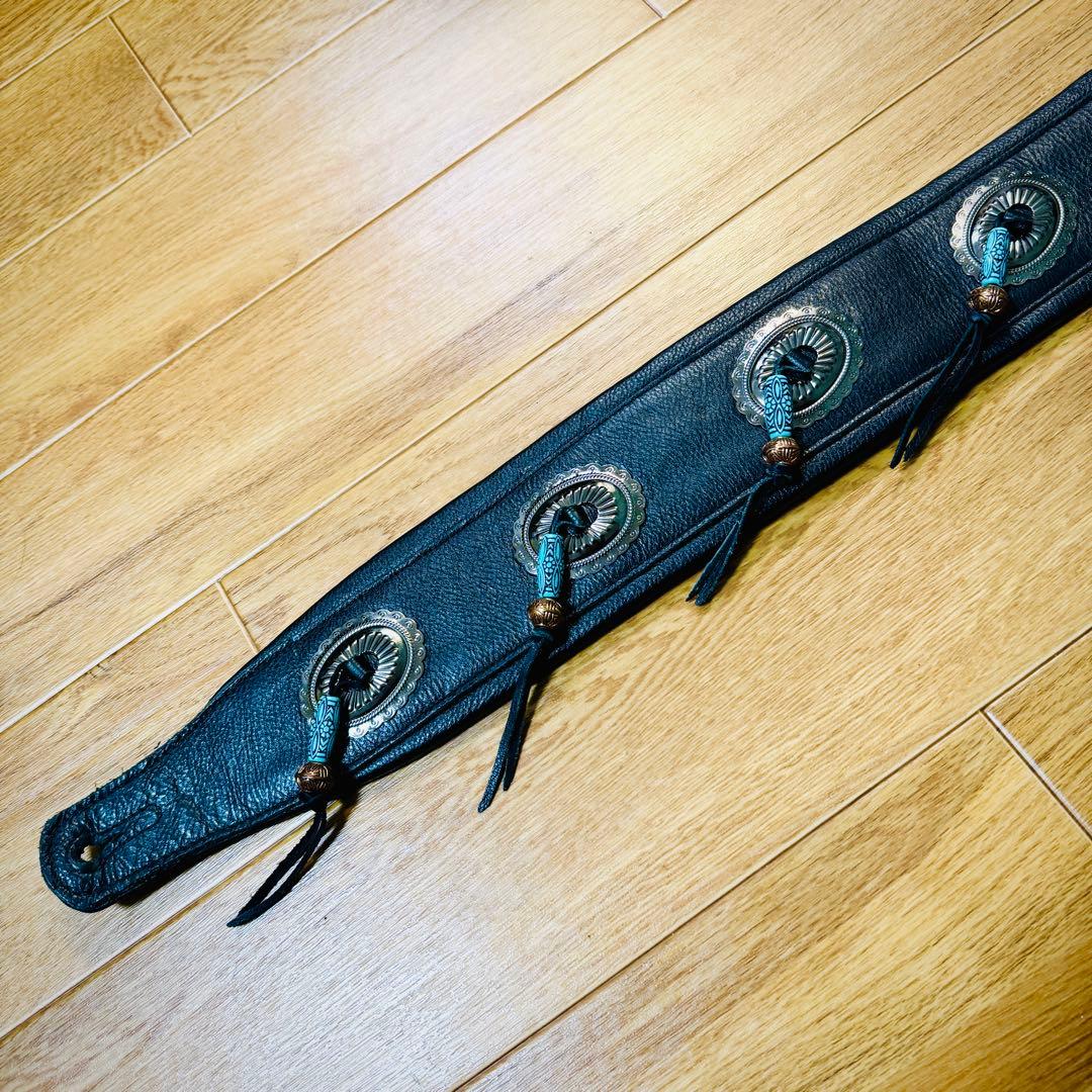 LEVY’S レザーストラップ PM32SF ブラック ギター ベース