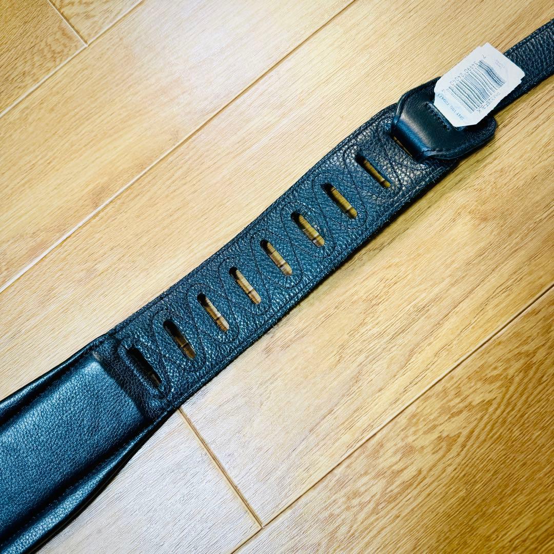 LEVY’S レザーストラップ PM32SF ブラック ギター ベース