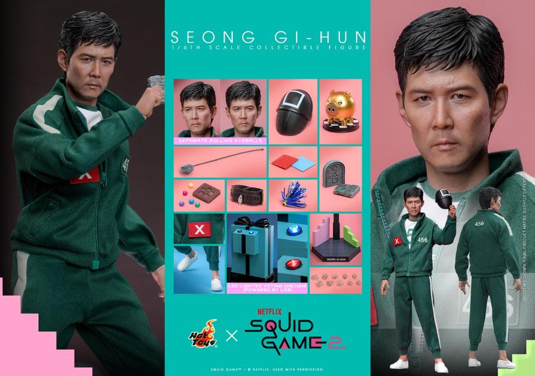 ホットトイズ 1/6イカゲーム ソン・ギフン TMS153 Squid Game