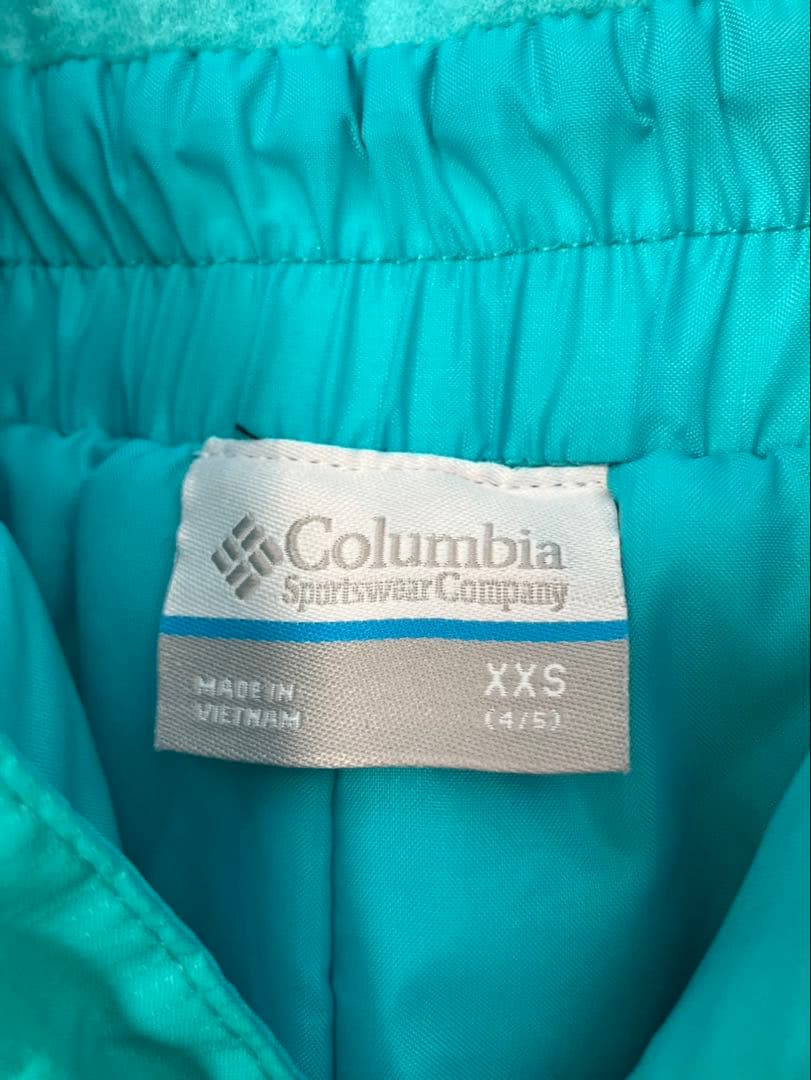 【美品】コロンビア　Columbia　スノーウエア　スキーウエア　xxs 110