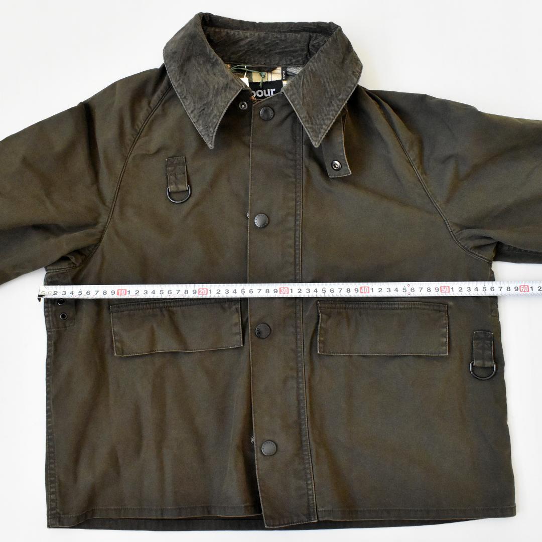 未使用 Barbour SPEY ダックコットン ショートレングス ブルゾン M