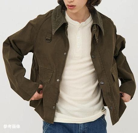 未使用 Barbour SPEY ダックコットン ショートレングス ブルゾン M