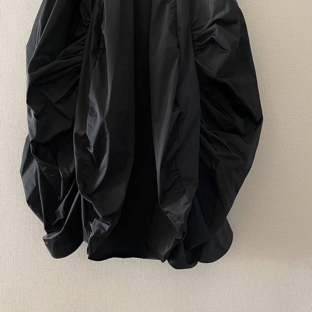 新品！ENFOLD Oシルエット バルーンスカート 36 ブラック エンフォルド