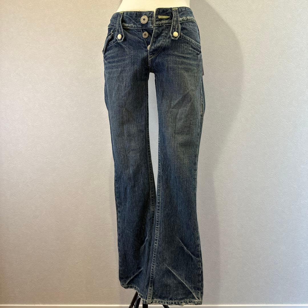 パンツ CO&LU 00s archive denim flare pants Y2K