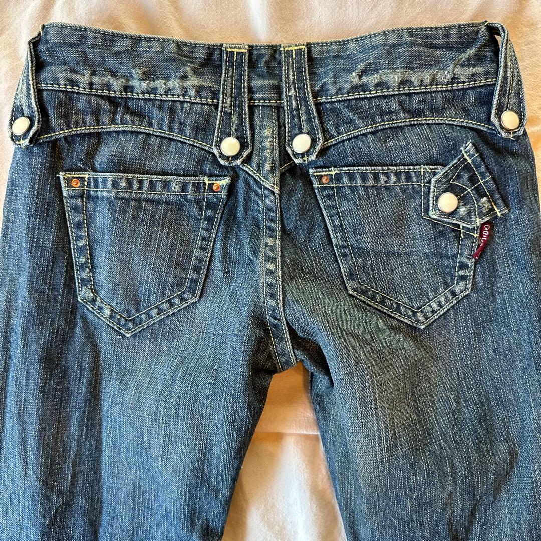 パンツ CO&LU 00s archive denim flare pants Y2K
