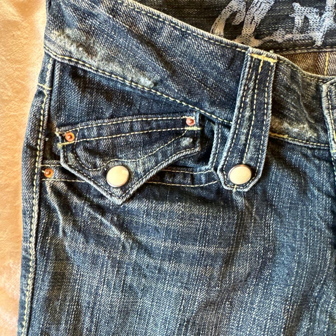 パンツ CO&LU 00s archive denim flare pants Y2K