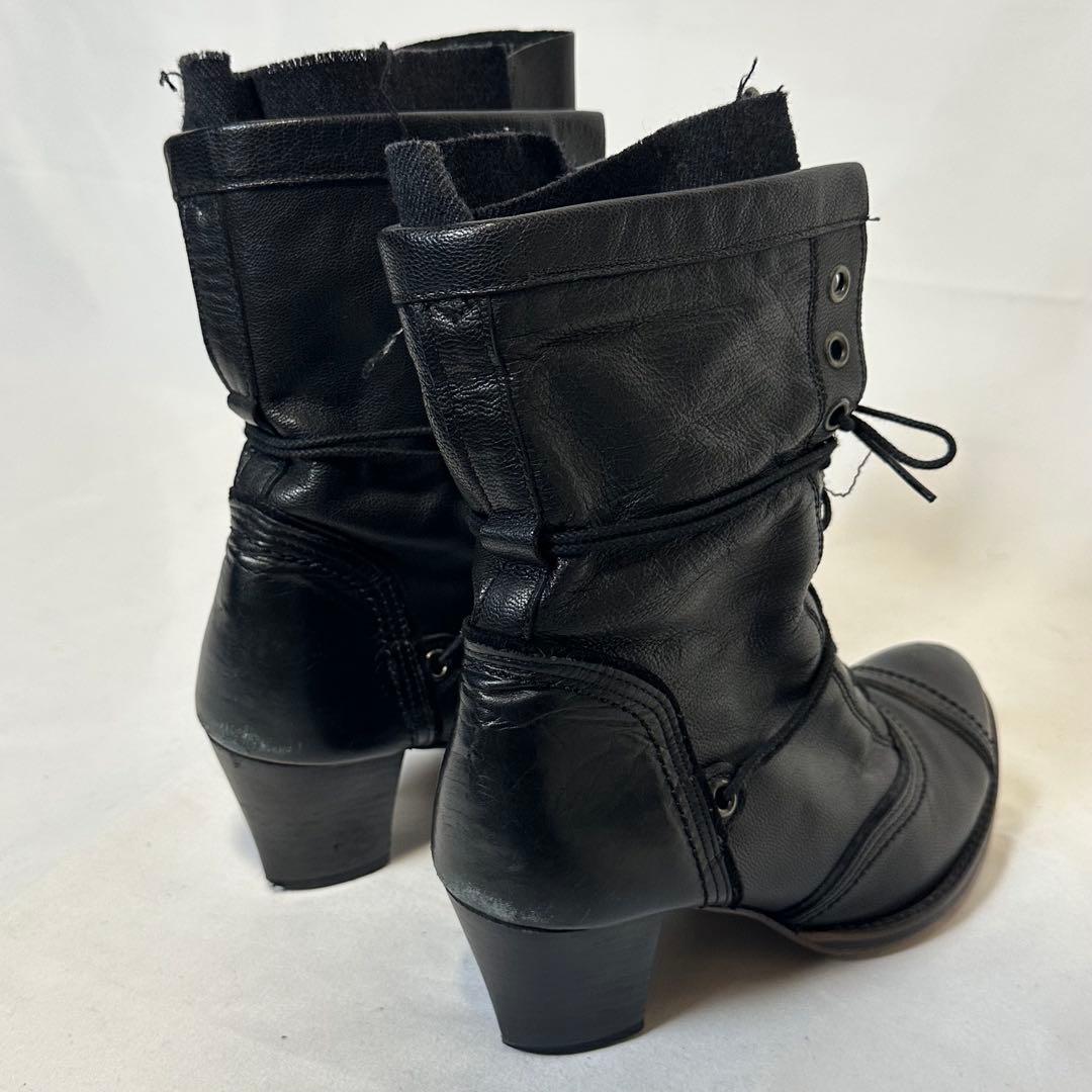 靴 Alfredo bannister layered boots gothic