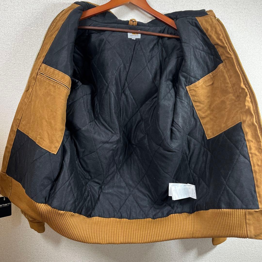 [ウンビ]　Carhartt アクティブジャケットM ダックブラウン