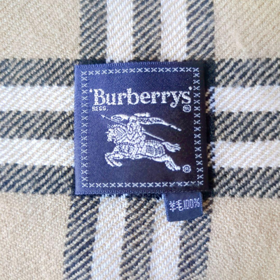 Burberry　バーバリーズ　ウール　ヴィンテージチェック　ショール　ストール