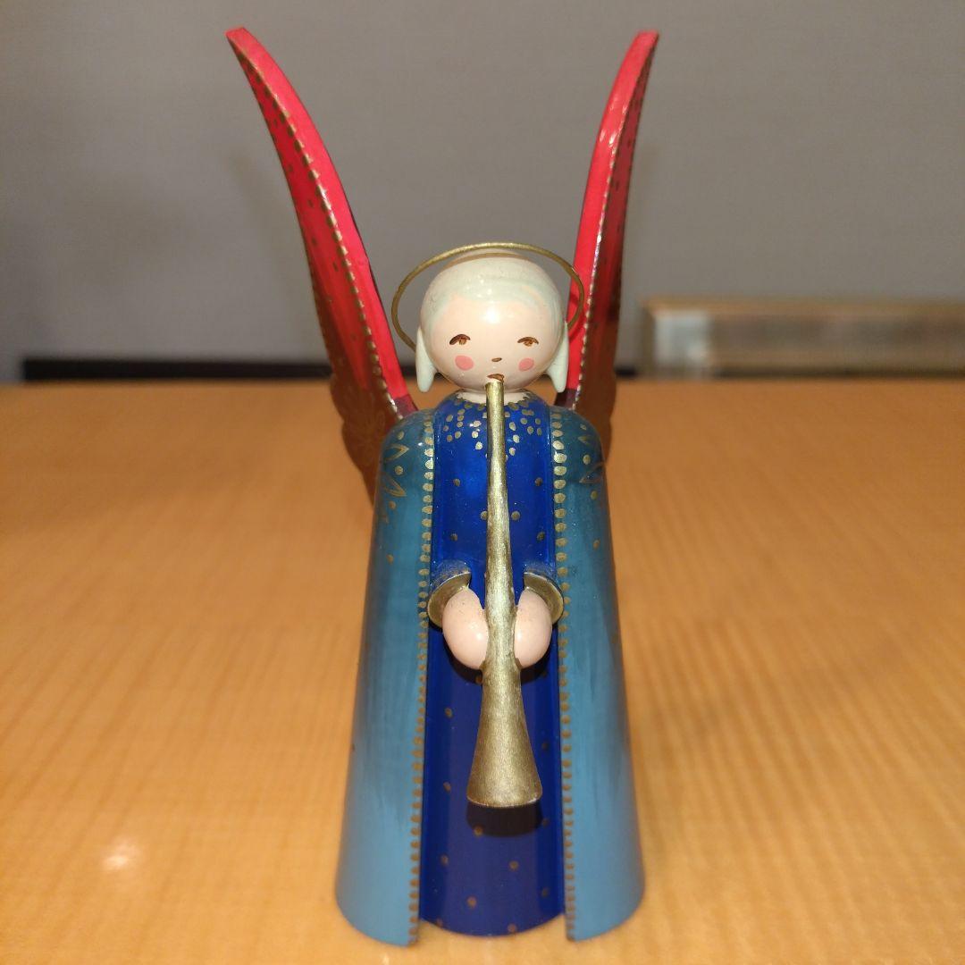 ヴェント&キューン Wendt & Kühn 天使 木製 人形 バイオリン 楽器