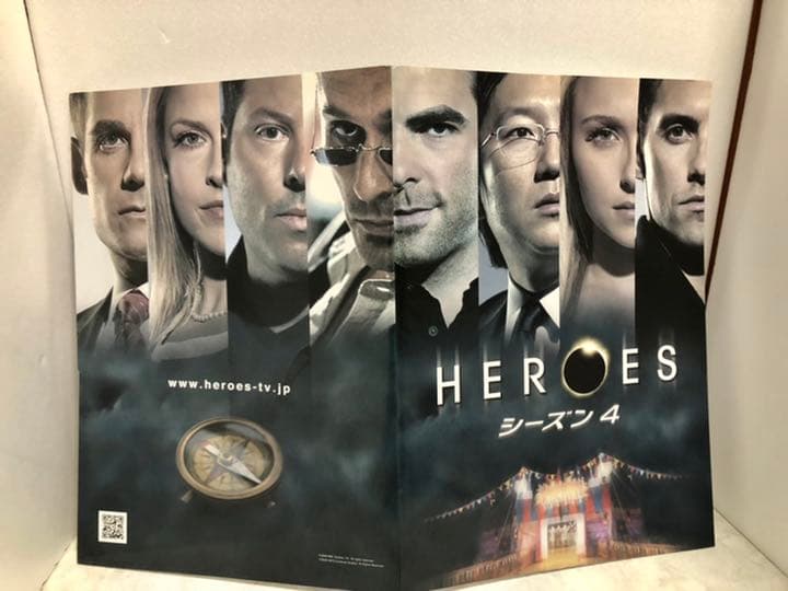 海外ドラマ　HEROES メディア向け　プレスシート　スーパードラマＴＶ➕α
