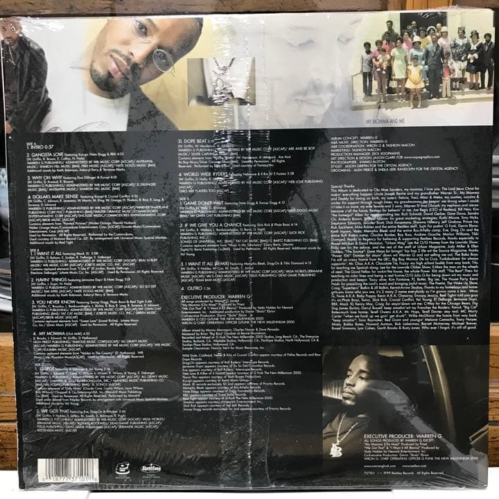 WARREN G/ウォーレンG/I WANT IT ALL US LP org