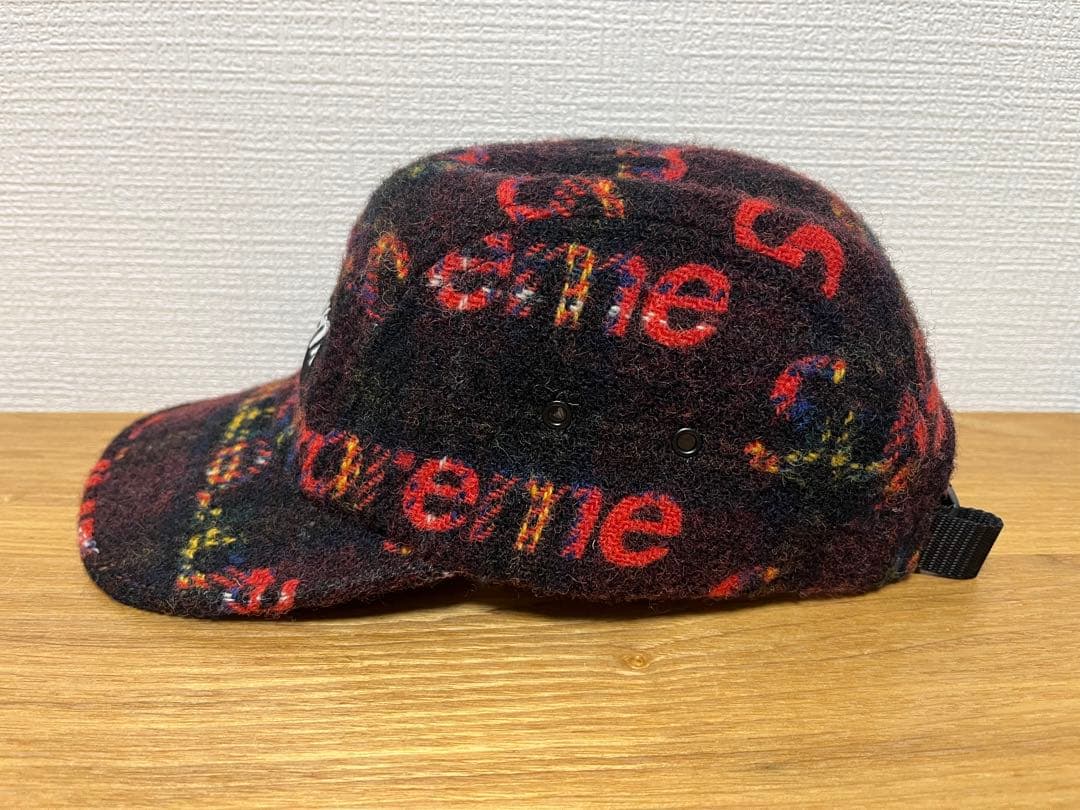 Supreme Harris Tweed Camp Cap シュプリーム