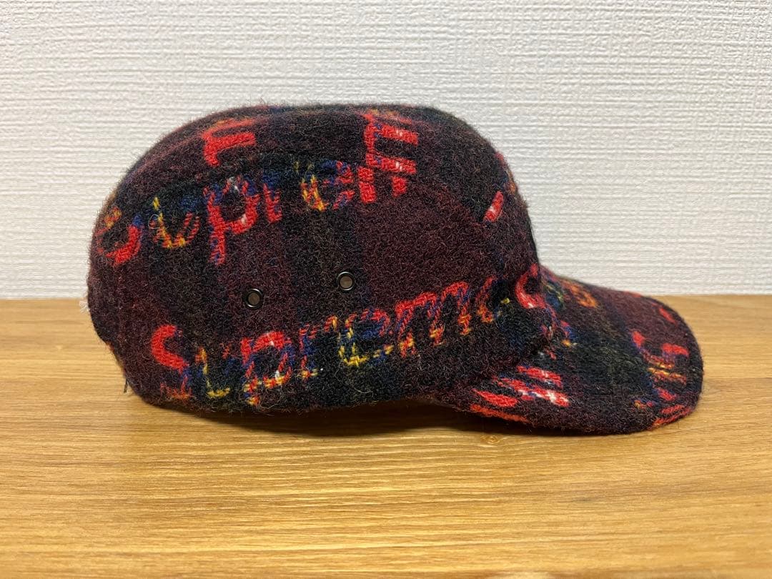 Supreme Harris Tweed Camp Cap シュプリーム