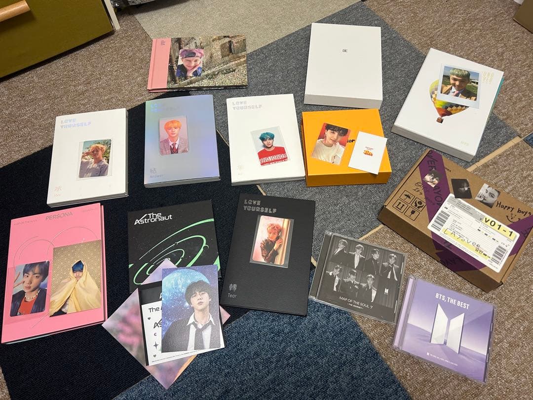 BTS CD セット アルバム複数　トレカ付き