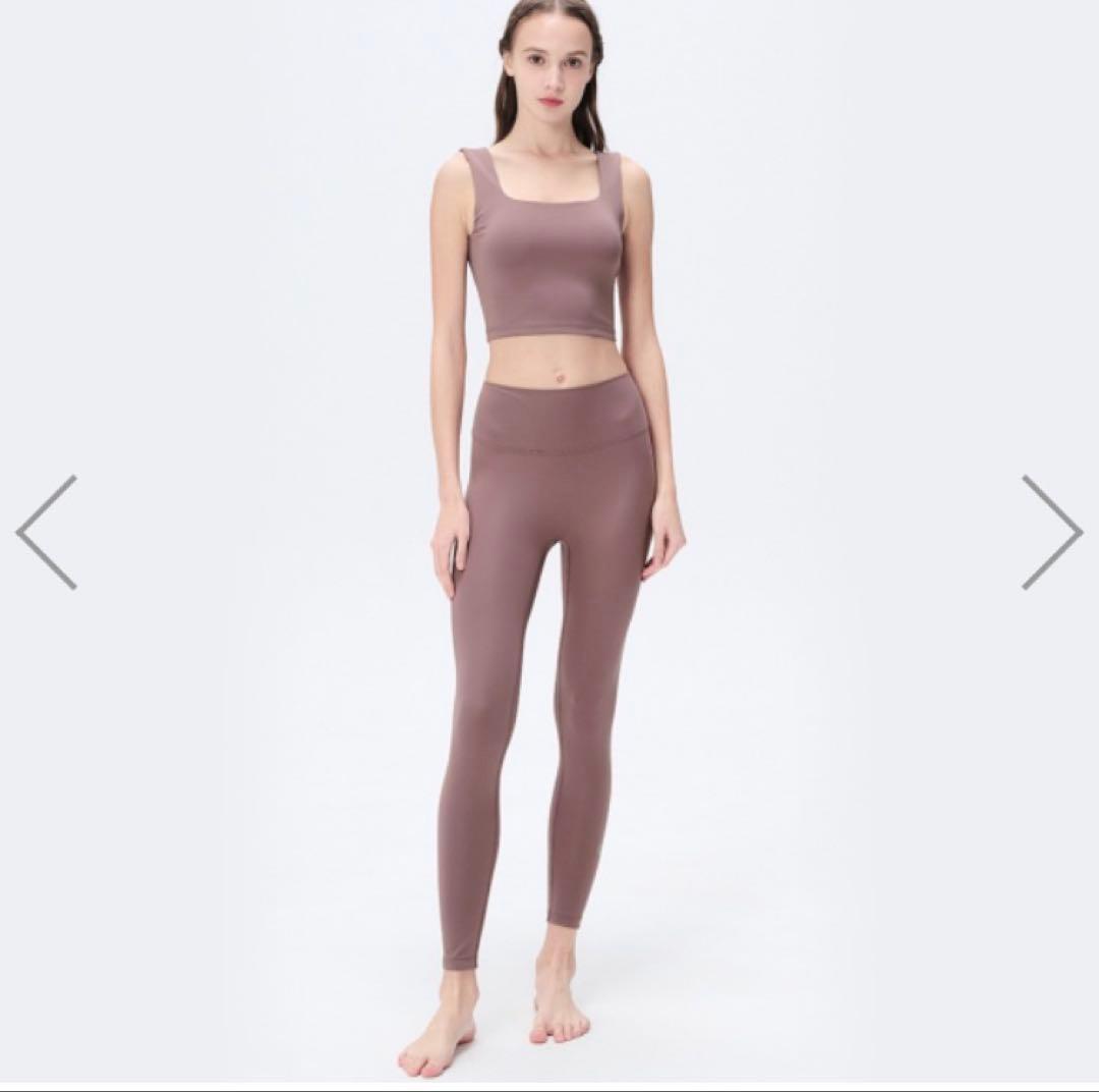 イージーヨガ easyoga クロップドトップス　ブラトップ