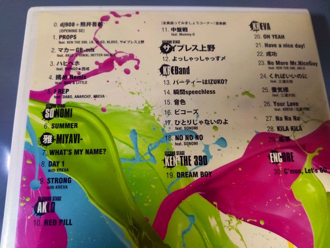KREVA 908 FESTIVAL キックザカンクルー現地集合