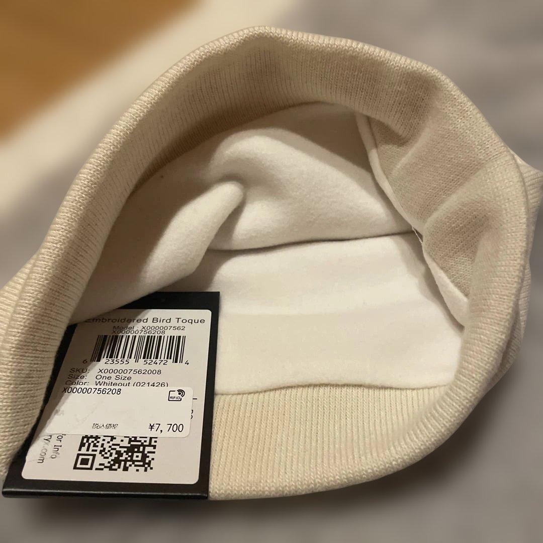ARC'TERYX Embroidered Bird Toque ホワイト