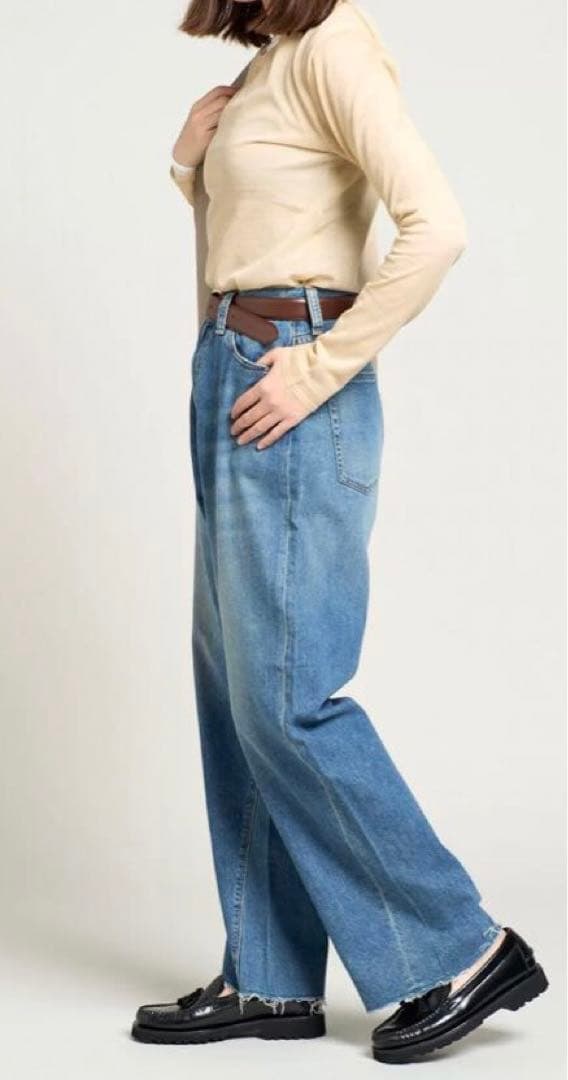 RED CARD 福田麻琴さんコラボCrepe Denim クレープデニム