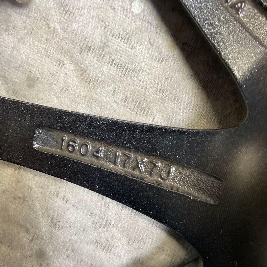美品 LOXARNY SPORT 17インチ中古アルミホイール 4本セット